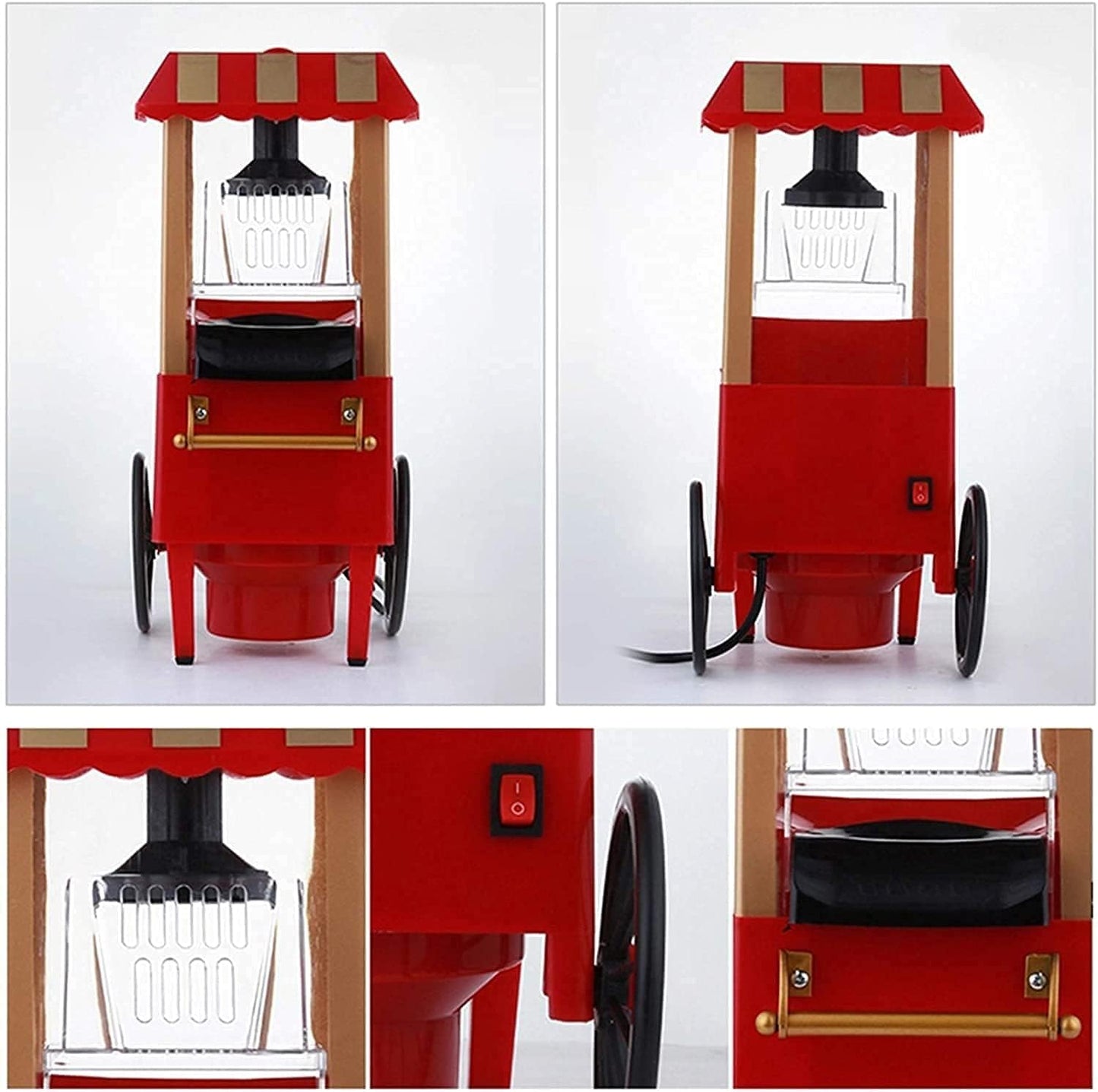 Popcorn Maker | Electric Instant Popcorn Maker