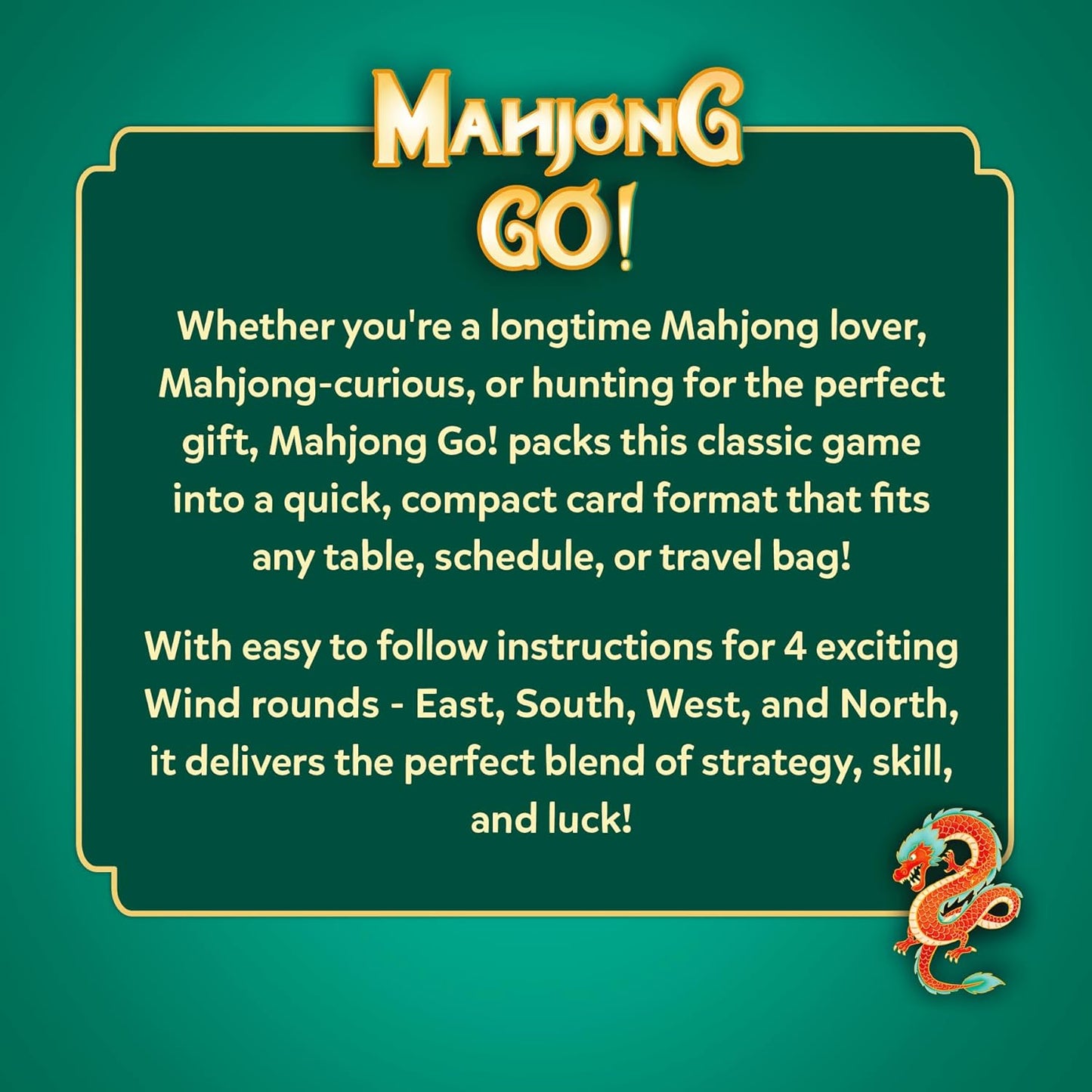 Mahjong Go! Card Game, Classic Mahjong Reimagined