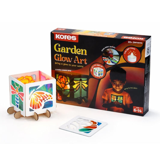 Kores Garden Glow Art DIY Lamp Making Kit for Kids (6–14 Years)