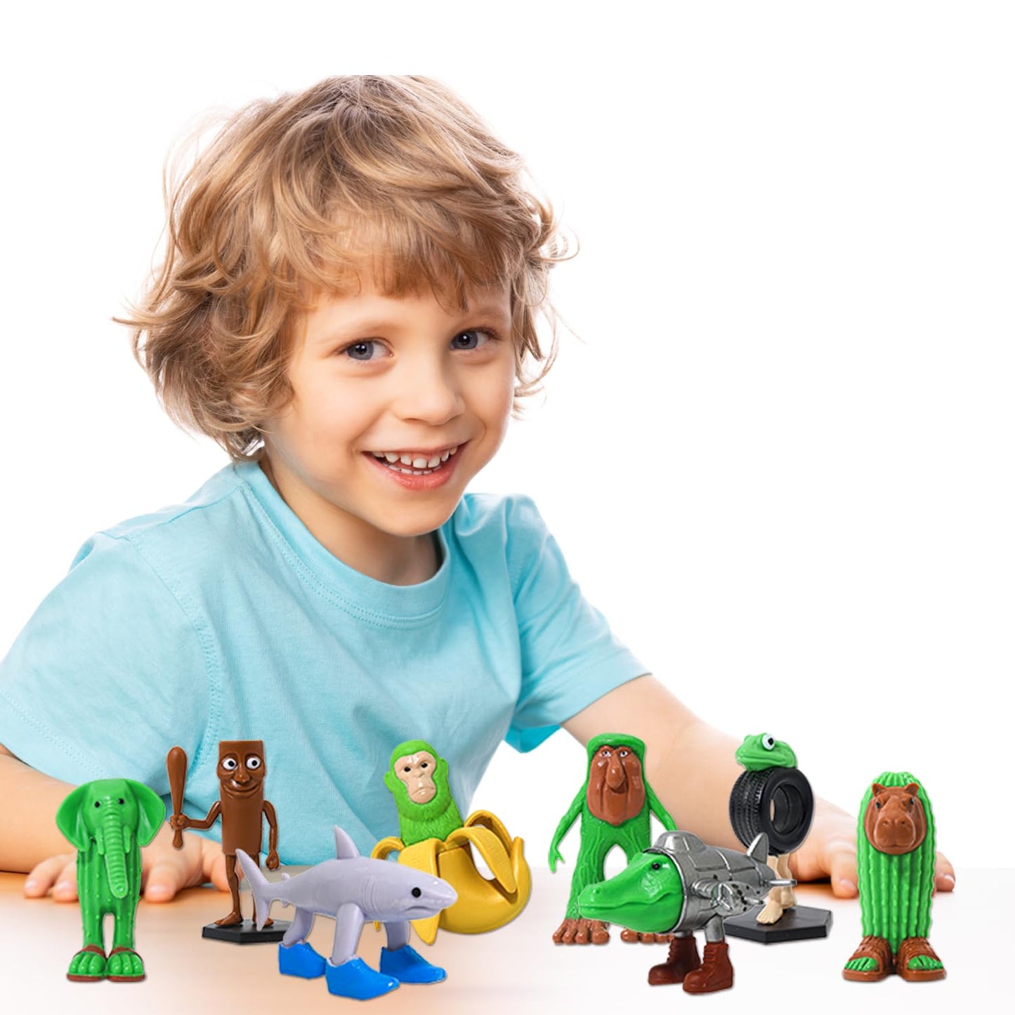 Italian Brainrot Action Figure 4Pcs