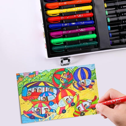 Unicorn Drawing Set Art Kit For Kids - 66 PCS