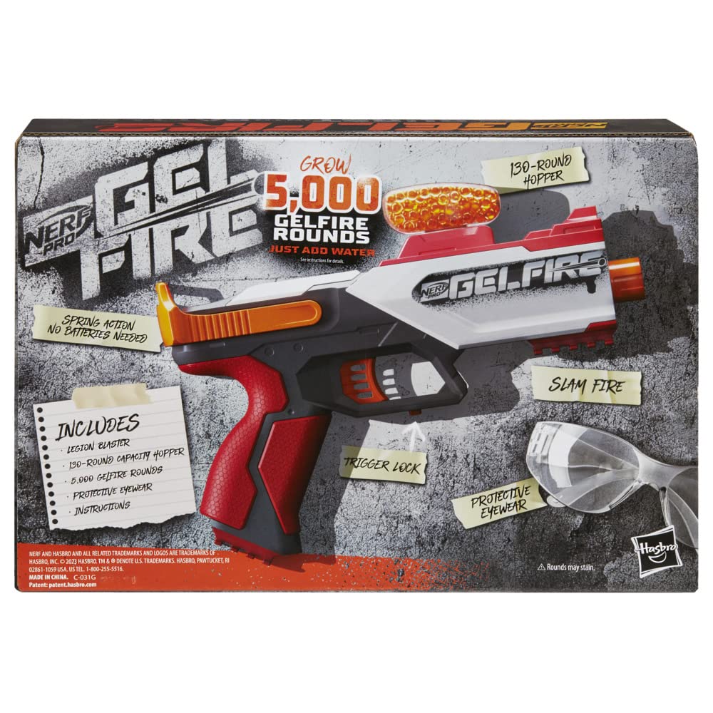 Nerf Pro Gelfire Legion Spring Action Blaster