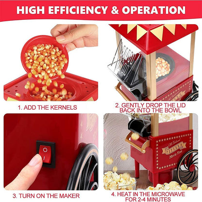 Popcorn Maker | Electric Instant Popcorn Maker