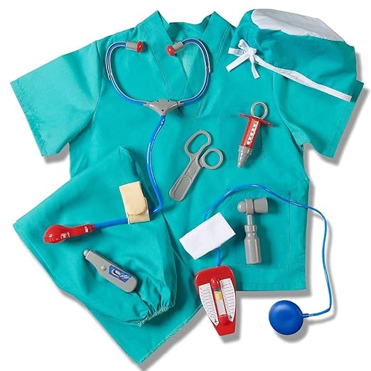 Surgeon Doctor Costume for Kids