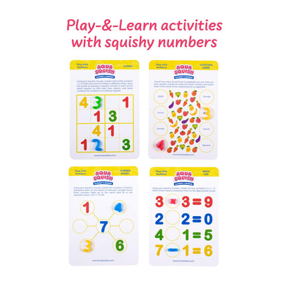 Alphabet & Numbers Aqua Squish Kit