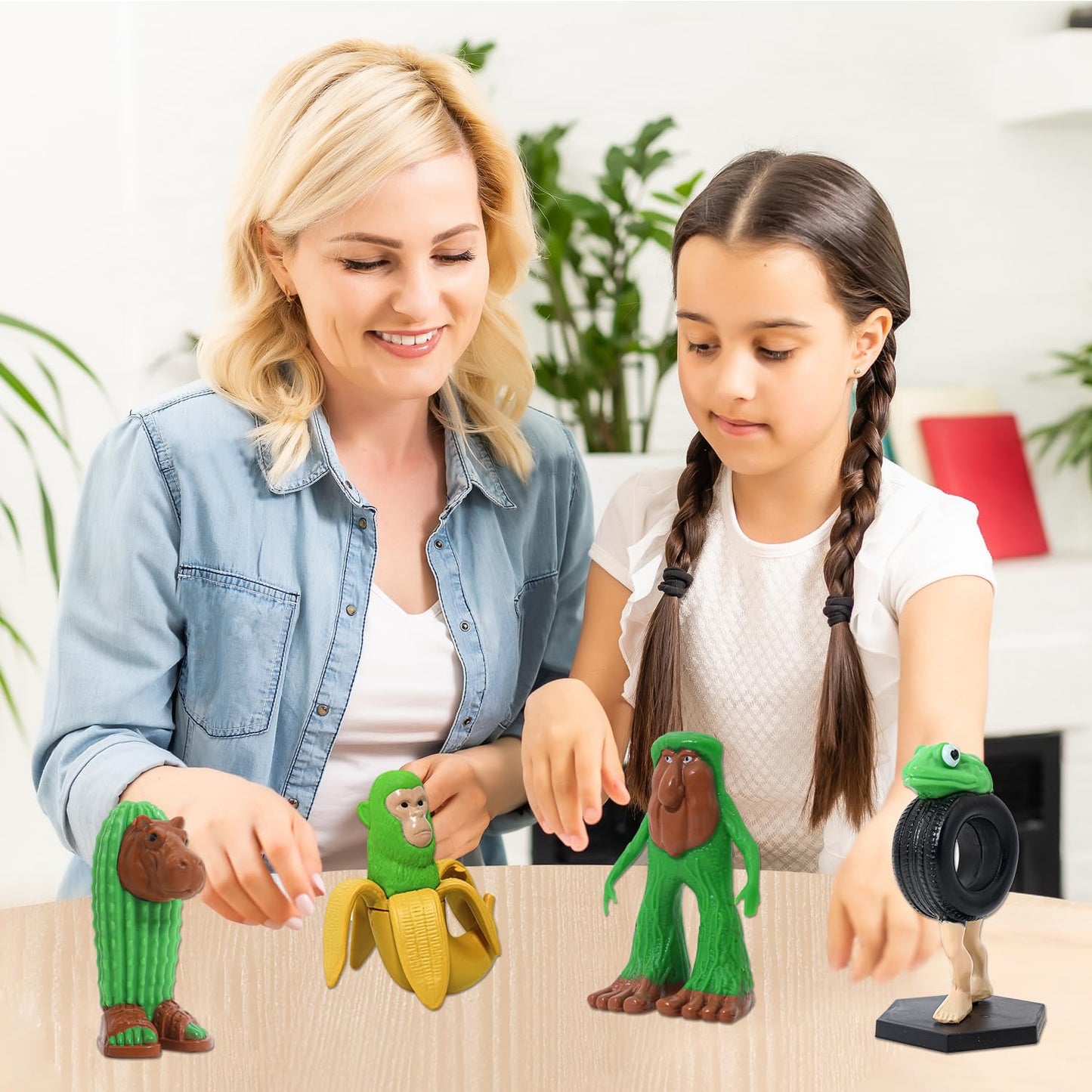 Italian Brainrot Action Figure 4Pcs