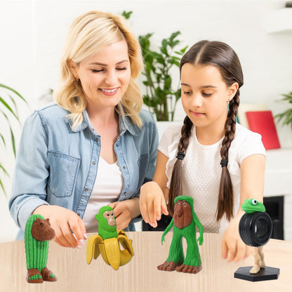 Italian Brainrot Action Figure 4Pcs