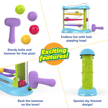 Funskool Giggles Bash & Pop Slide Tower