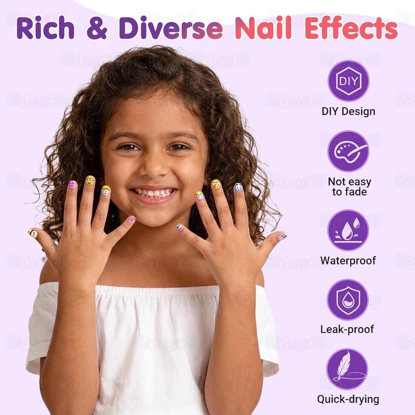 12 Colors DIY Nail Art Pens Set