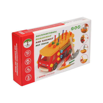 Wooden Multifunctional and Assembly Nut Truck