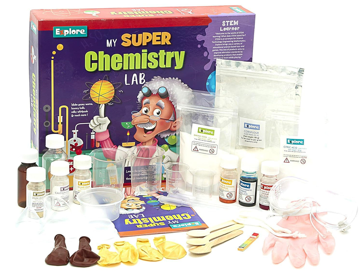 My Super Chemistry Lab (Educational DIY Activity Kit | for Ages 6+)