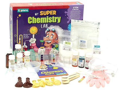 My Super Chemistry Lab (Educational DIY Activity Kit | for Ages 6+)