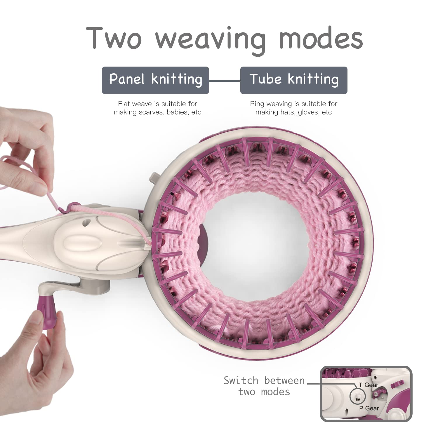 DIY Knit Braiding Machine for Kids