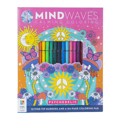 Mind waves Calming Coloring Kit