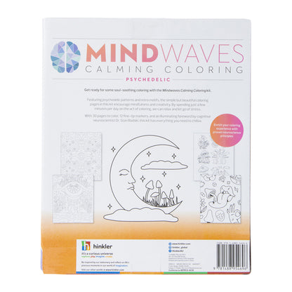 Mind waves Calming Coloring Kit