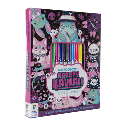 Kawaii Delights Coloring Book