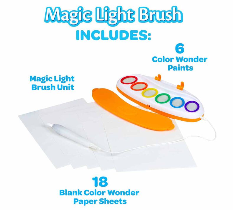 Crayola Color Wonder Mess Free Magic Light Brush