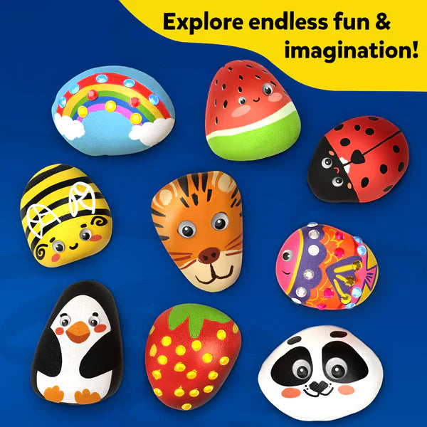 Mess Free Rock Painting 4+