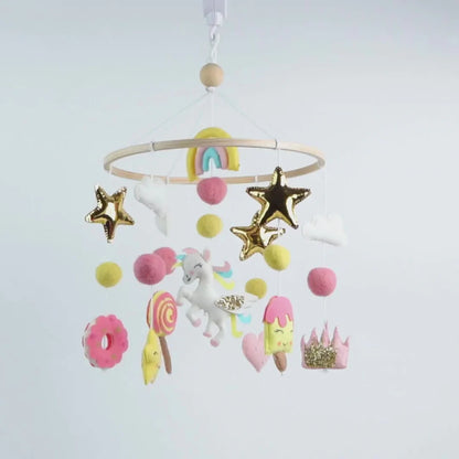 Cot / Crib Mobile - Magical Unicorn