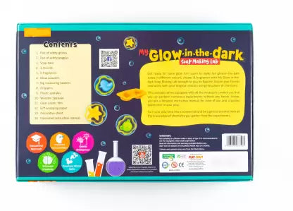 My Glow-In-The-Dark Soap Making Lab Science Kit