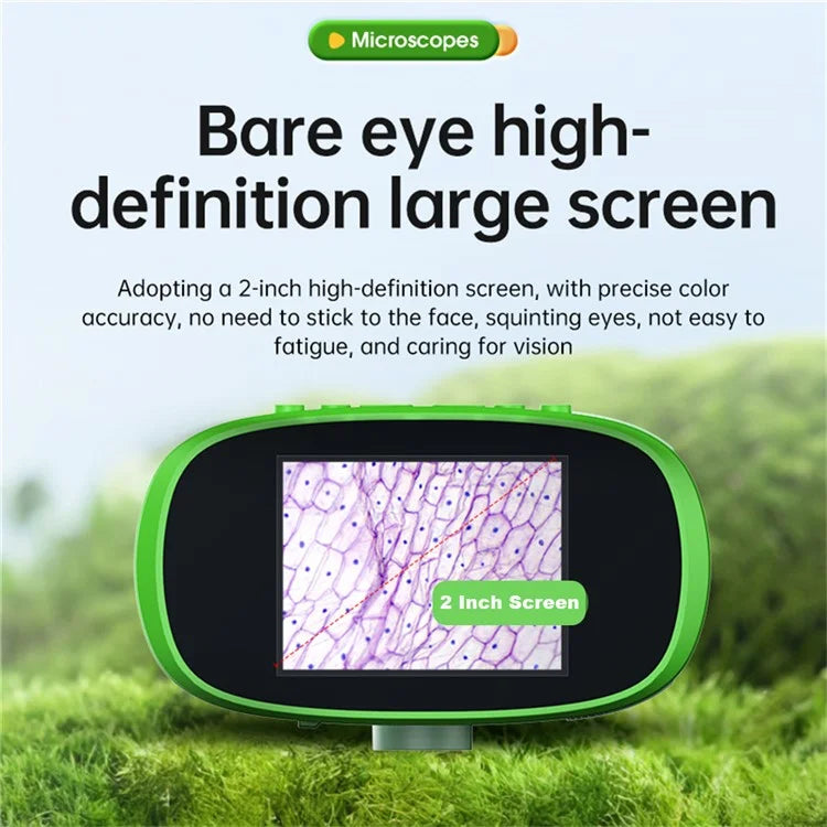 3-in-1 Kids Electronic Microscope & Telescope – 800x Zoom with Video & Photo Capture | STEM Science Toy
