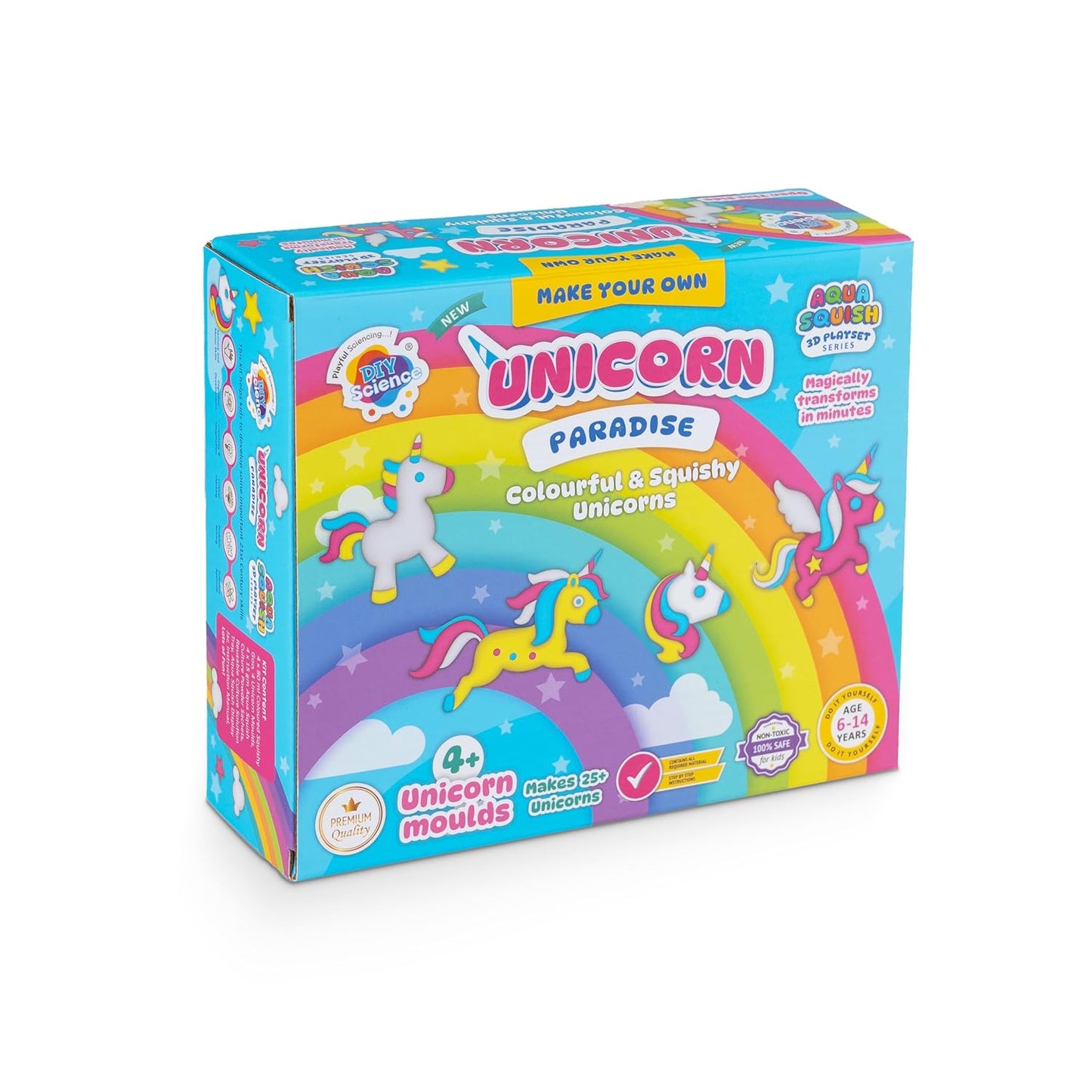 Aqua Squish Kit | Make 3D Colourful and Soft Squishy