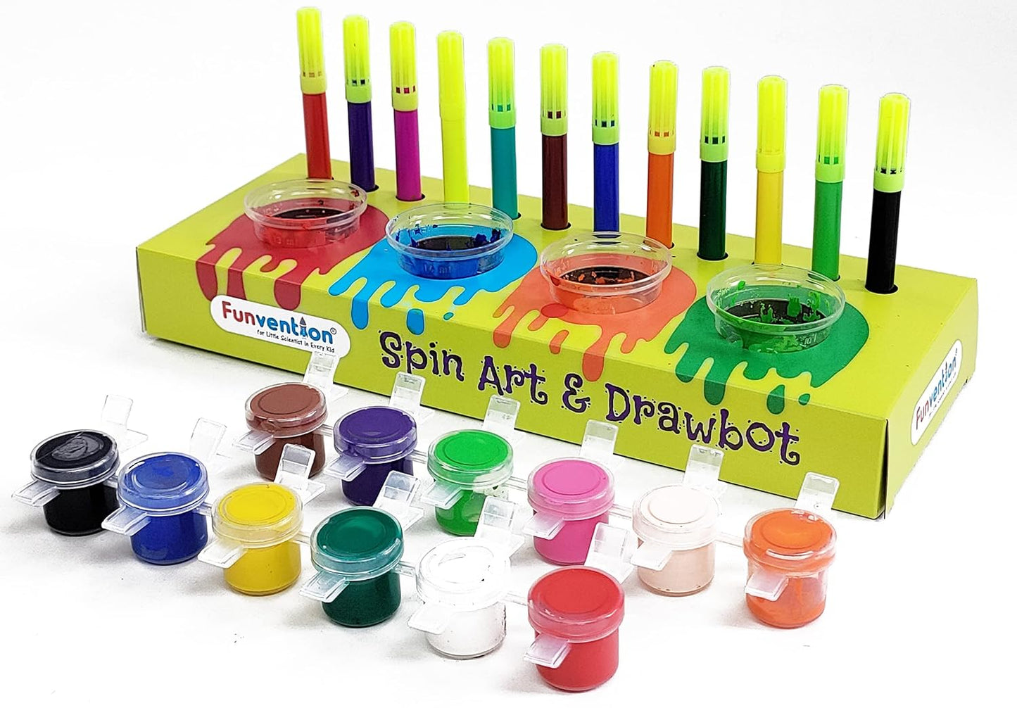 DIY Spin Art Machine & Drawbot Paint Craft Kit