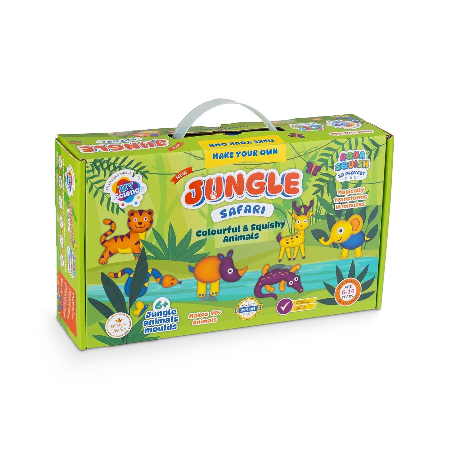 Aqua Squish Kit | Make 3D Colourful and Soft Squishy