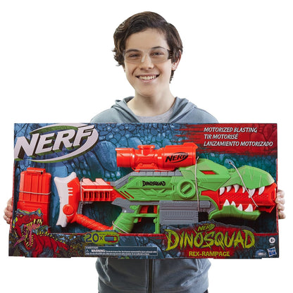 Nerf DinoSquad Rex-Rampage Motorized Dart Blaster