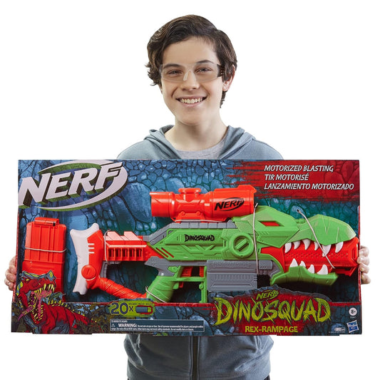 Nerf DinoSquad Rex-Rampage Motorized Dart Blaster