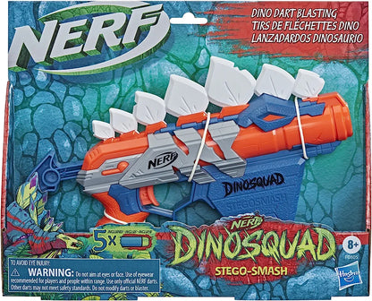 Nerf DinoSquad Stegos-mash Dart Blaster Gun