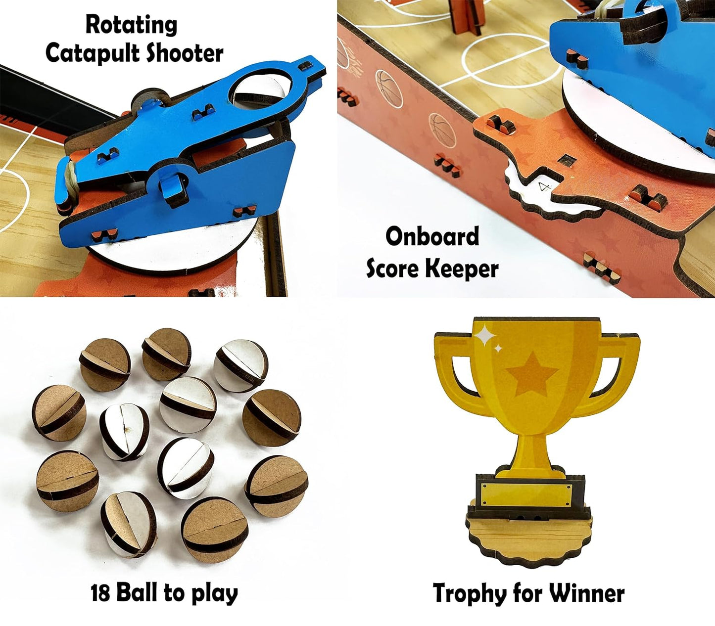 DIY Basketball Mania STEM Learning Toy for Kids
