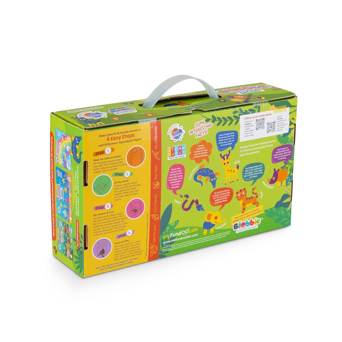 Aqua Squish Kit | Make 3D Colourful and Soft Squishy