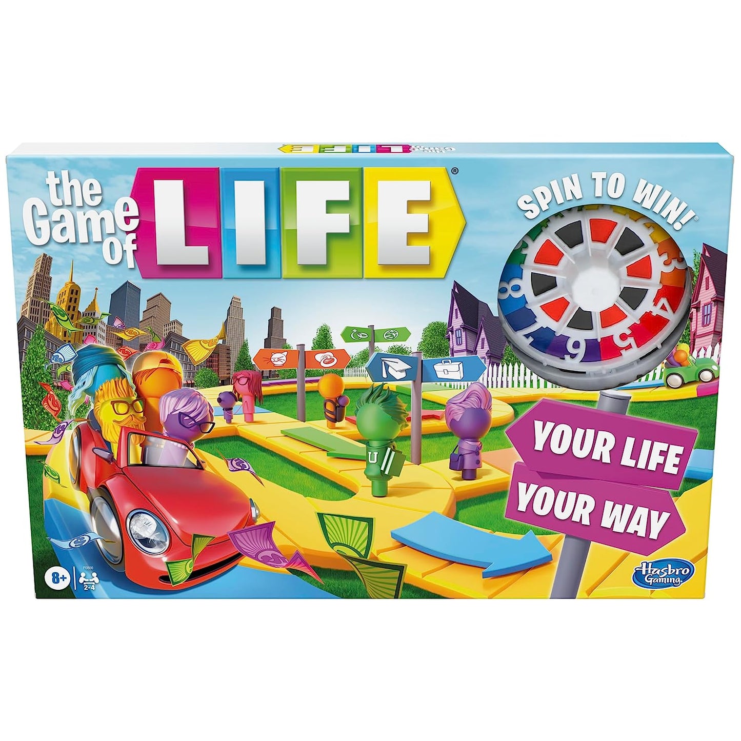 The Game of Life Game, Family Board Game for 2 to 4 Players