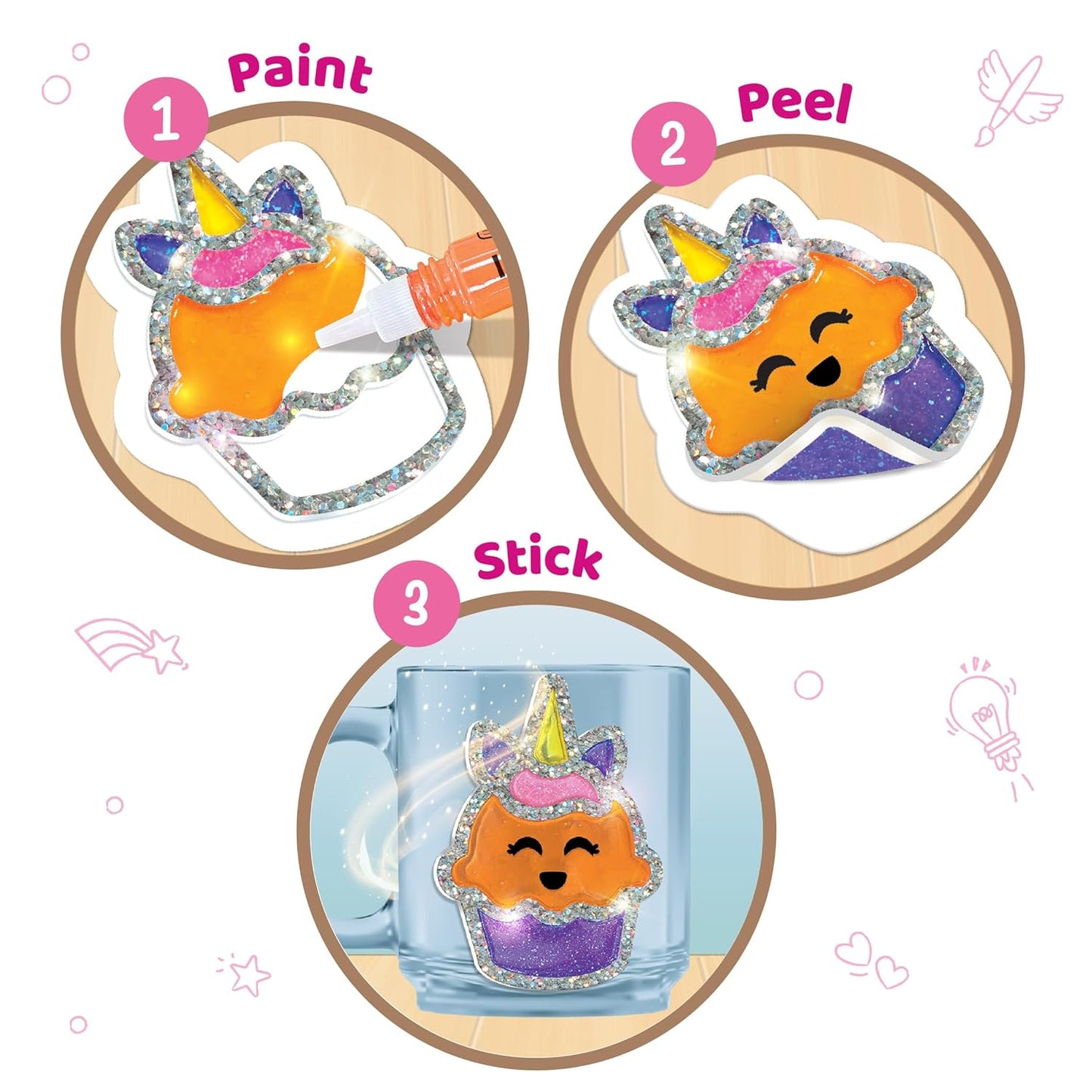 Imagimake DIY Dino Jelly Stickers | 25+ Stickers