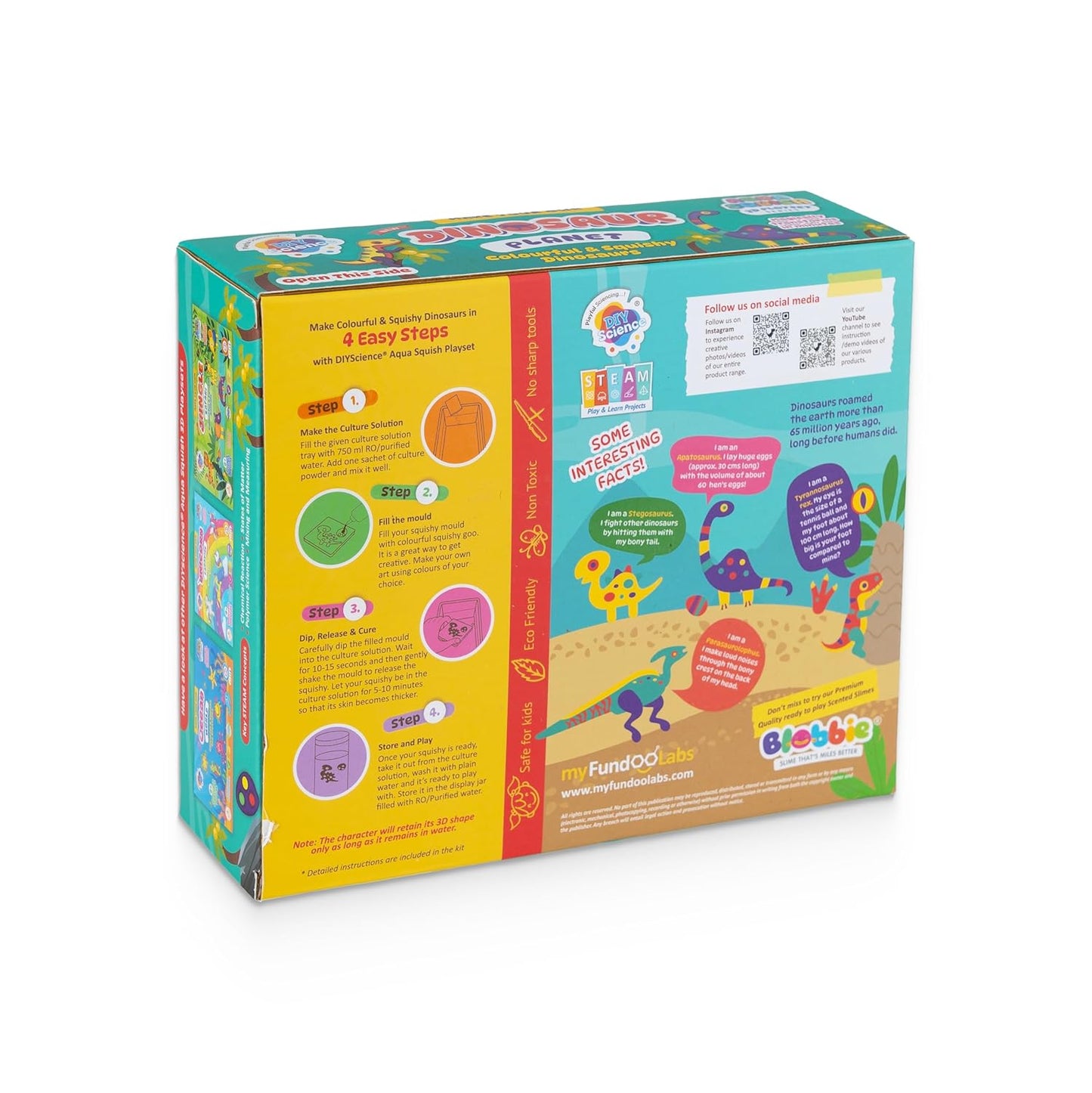 Aqua Squish Kit | Make 3D Colourful and Soft Squishy