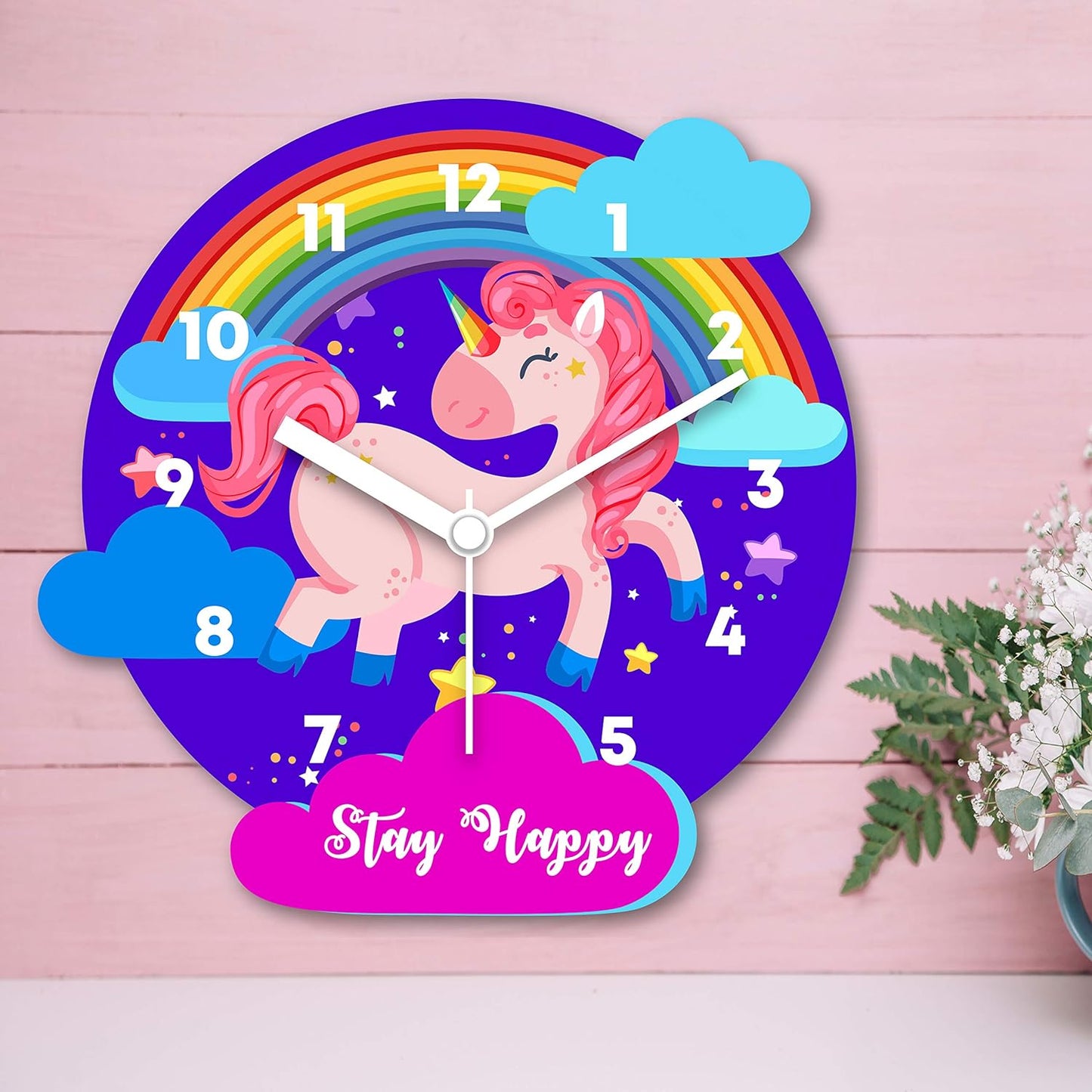 Kids Customized Cartoon Clock