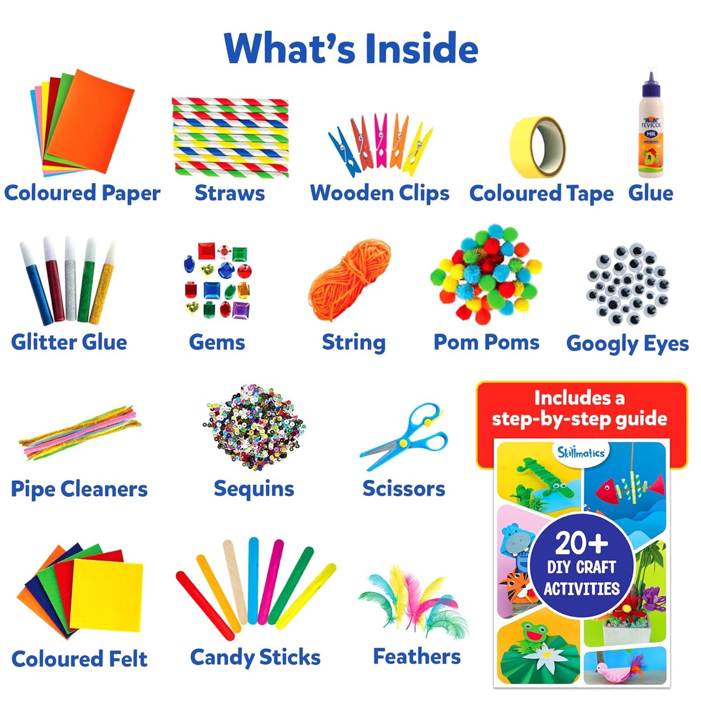 Skillmatics Ultimate Art & Craft Activity Kit for Kids