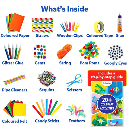 Skillmatics Ultimate Art & Craft Activity Kit for Kids