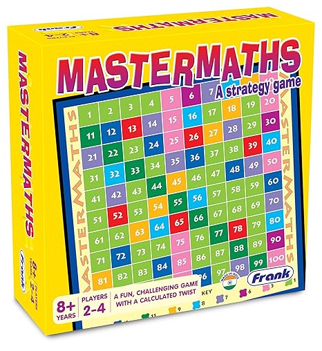 Mastermaths – Educational Math Board Game | Fun With Numbers for Kids Ages 7+ | 2–4 Players