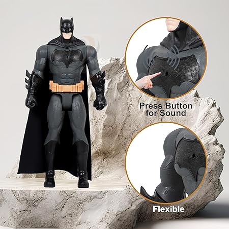 Avengers  Action Figures with Light-Up Chest – Premium Hero Toys with Sound & LED Effect