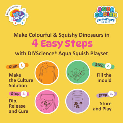 Aqua Squish Kit | Make 3D Colourful and Soft Squishy