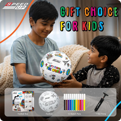 SPEED-UP Paint Your Own Soccer Ball