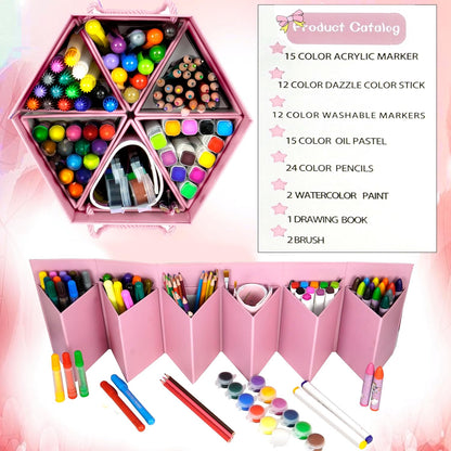 Drawing and Painting Set - 83 Pcs