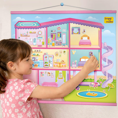 Imagimake My Dream House DIY Sticker Playset