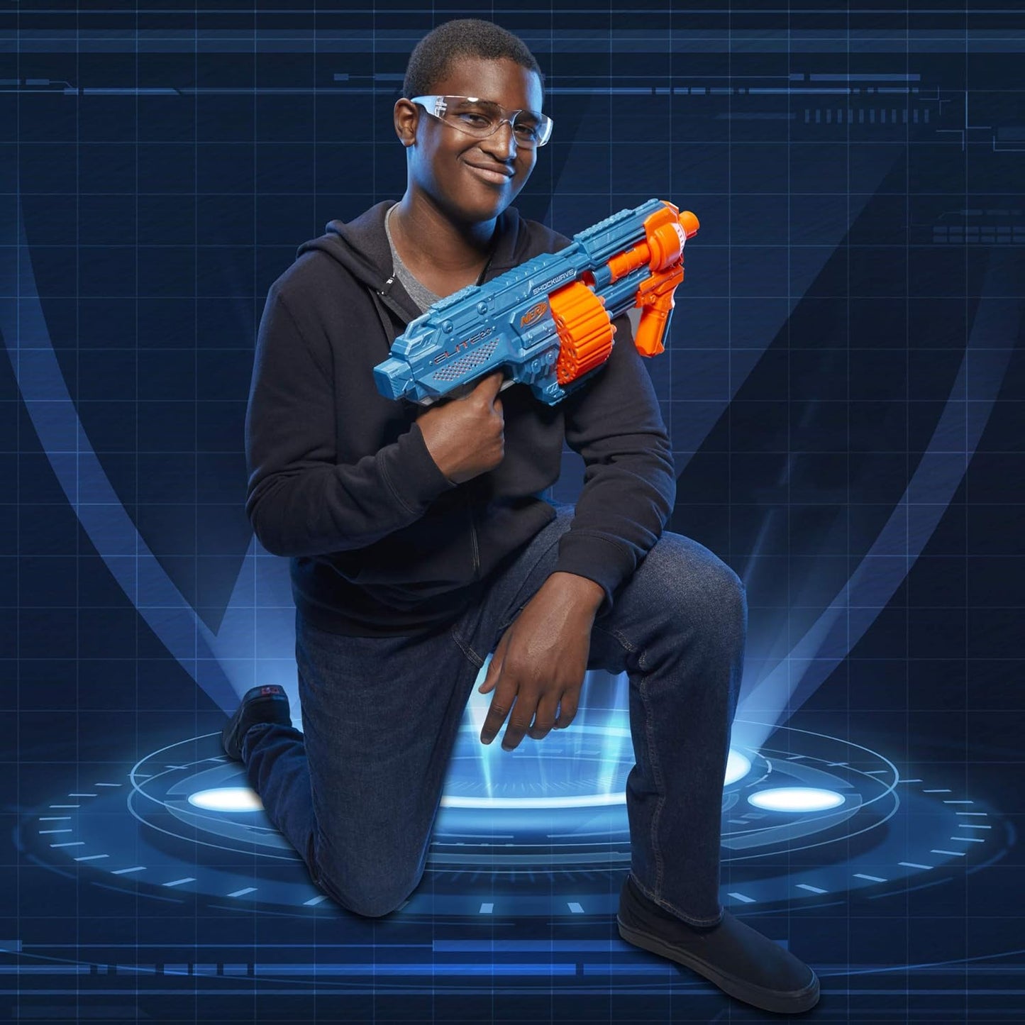 Nerf Elite 2.0 Shockwave Toy Blaster, 30 Darts