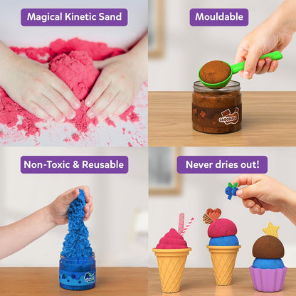 Skillmatics Sandeezy Pretend Play Ice Cream Parlour Set