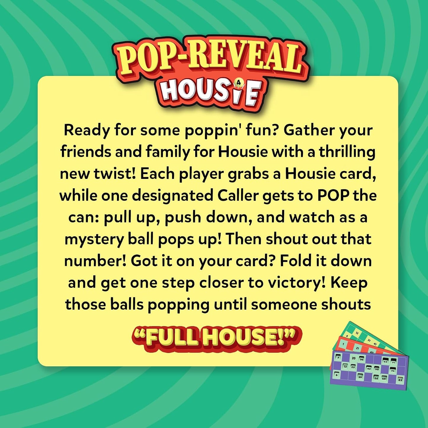 Skillmatics Pop-Reveal Housie
