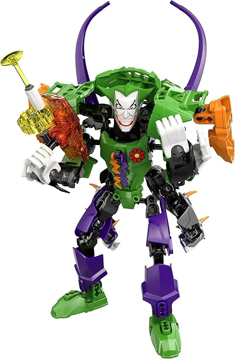 Build-A-Hero Superhero Action Figures – Brick by Brick LEGO-Compatible Set (Twistable Arms & Legs)