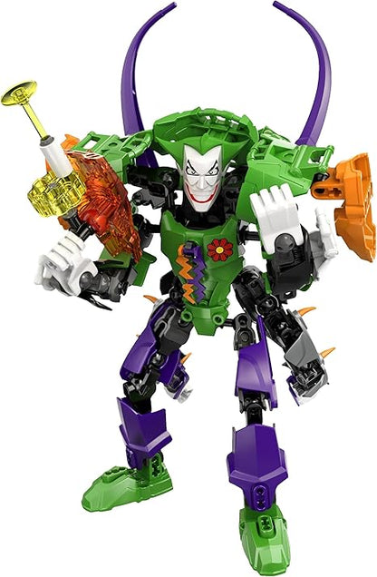 Build-A-Hero Superhero Action Figures – Brick by Brick LEGO-Compatible Set (Twistable Arms & Legs)